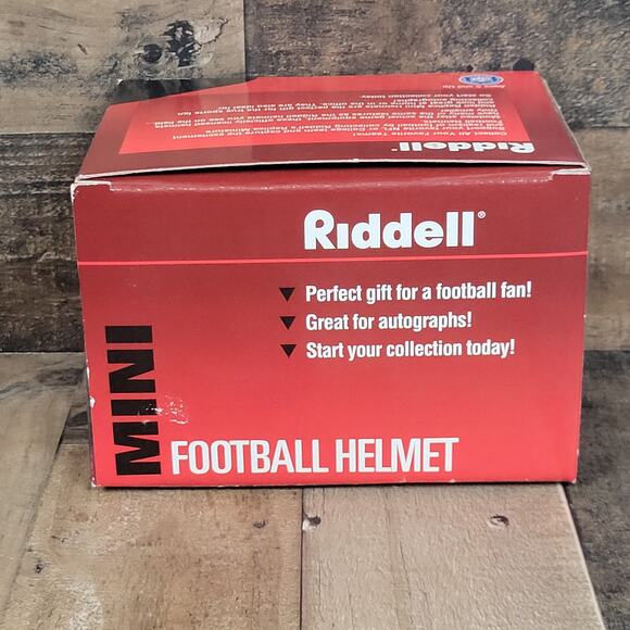Vintage 1996 NIB Riddell Mini NFL Football Helmet Tampa Bay‎ Buccaneers - Picture 5 of 10